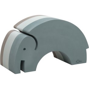 bObles Elefant M/45 cm, Green Haze