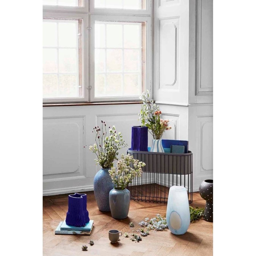 Broste Copenhagen Magny Vase H23,5 cm, Spectrum Dark Blue