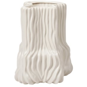 Broste Copenhagen Magny Vase H23,5 cm, Castle Beige