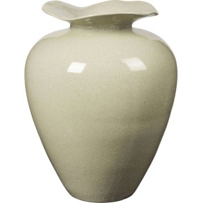 Broste Copenhagen Florentina Vase H44cm, Beige