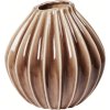 Broste Copenhagen Wide Vase H30 cm, Brun