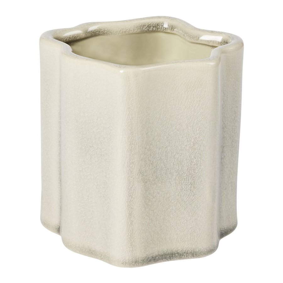 Broste Copenhagen Sonja Blumentopf H12cm, Grau