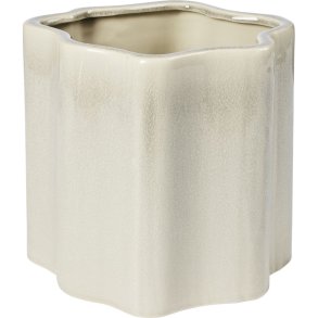 Broste Copenhagen Sonja Blumentopf H20cm, Grau