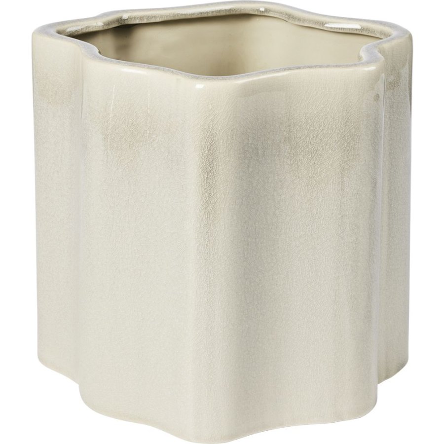 Broste Copenhagen Sonja Blumentopf H20cm, Grau