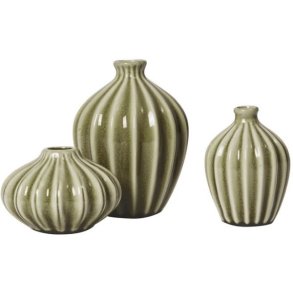 Broste Copenhagen Amalie Vase H15 cm, Gr�n