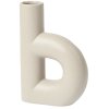 Broste Copenhagen Hector Vase H19 cm, Dove Grey