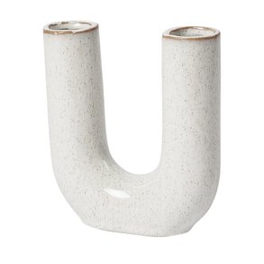 Broste Copenhagen Hector Vase H16 cm, Rainy Day Grey