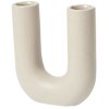 Broste Copenhagen Hector Vase H16 cm, Dove Grey