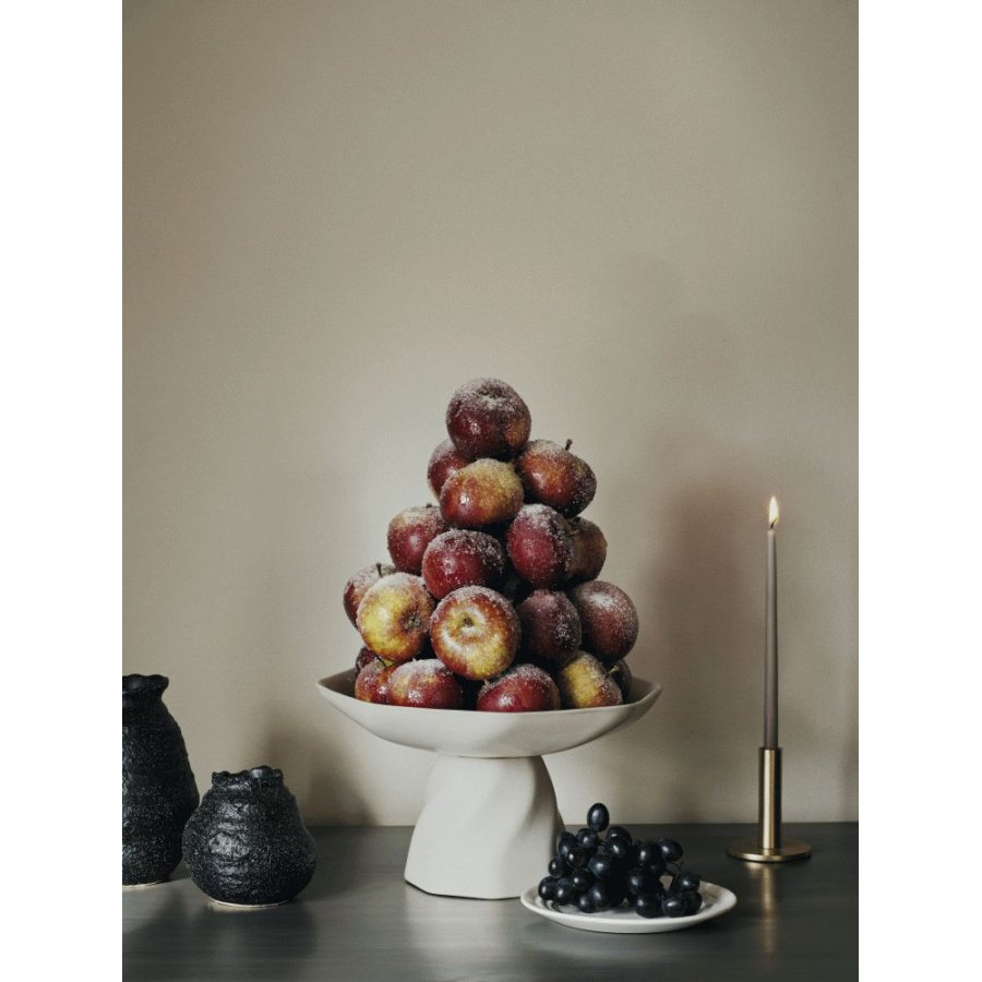 Broste Copenhagen Alma Vase H10cm, Schwarz