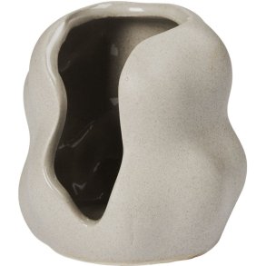 Broste Copenhagen Hekla Blockkerzenhalter H10cm, Grau