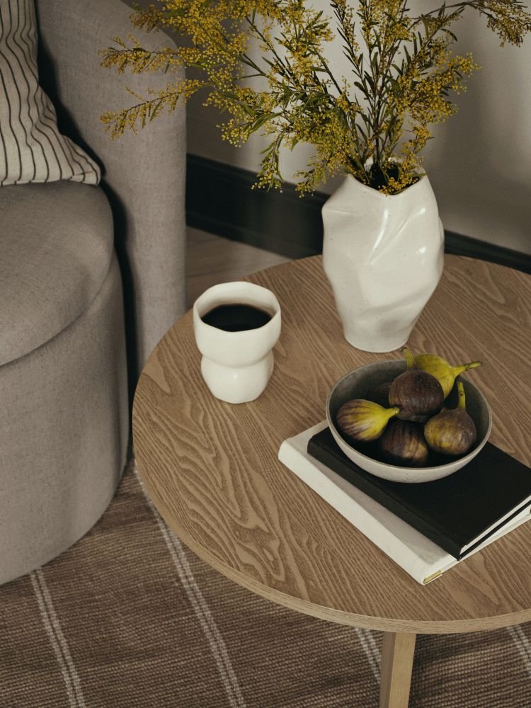 Broste Copenhagen Susie Vase H22cm, Grau