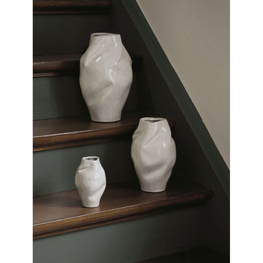 Broste Copenhagen Susie Vase H28cm, Grau