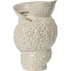 Broste Copenhagen Shelly Vase H38 cm, Hvid