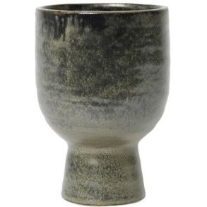 Broste Copenhagen Mika Vase H19,5 cm, Gr�n