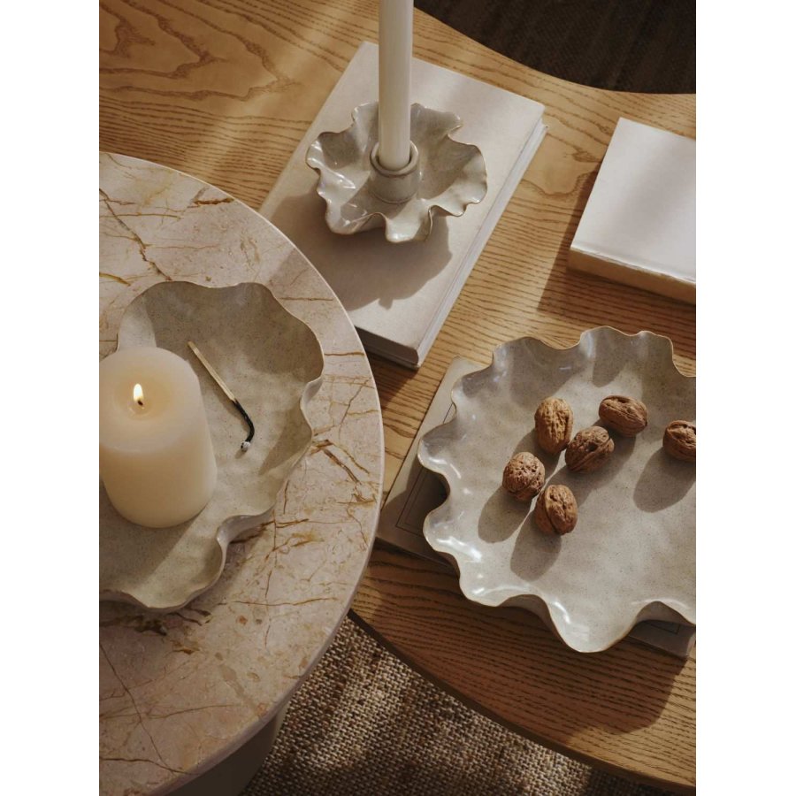 Broste Copenhagen Cori Sk�l �24 cm, Hvid