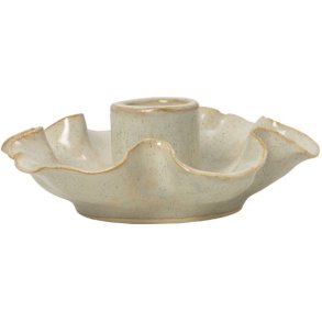 Broste Copenhagen Cori Lysestage H3,6 cm, Hvid