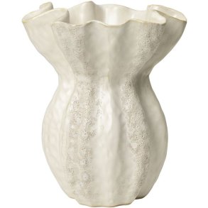 Broste Copenhagen Cori Vase H24 cm, Hvid