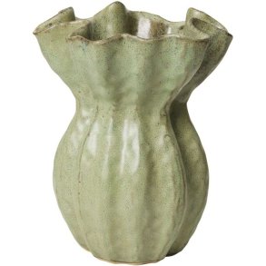 Broste Copenhagen Cori Vase H24 cm, Gr�n