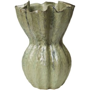 Broste Copenhagen Cori Vase H36 cm, Gr�n