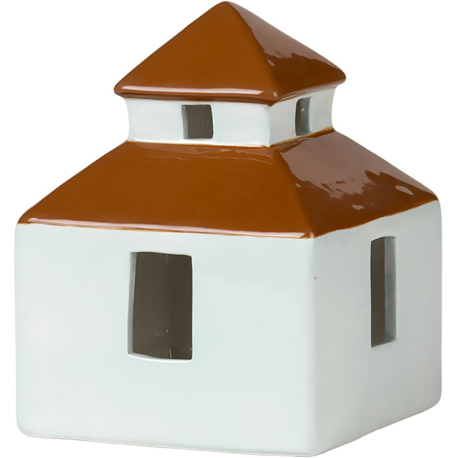 Broste Copenhagen Bo Lichthaus H13 cm, Light Turquise