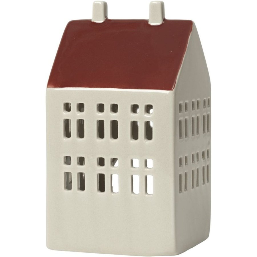 Broste Copenhagen Bo Lyshus H15 cm, R�d
