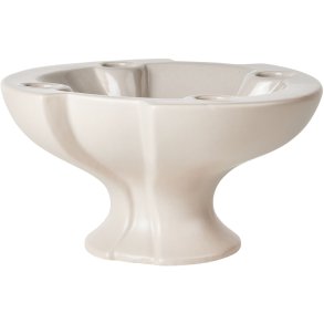 Broste Copenhagen Leda Kerzenhalter H12 cm, Grey Sand