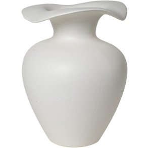 Broste Copenhagen Florentina Vase H31 cm, Off White