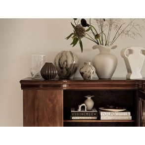 Broste Copenhagen Ingrid Vase H25,5 cm, Beige