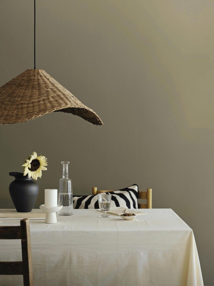 Broste Copenhagen Florentina Vase H22,5 cm, Sort