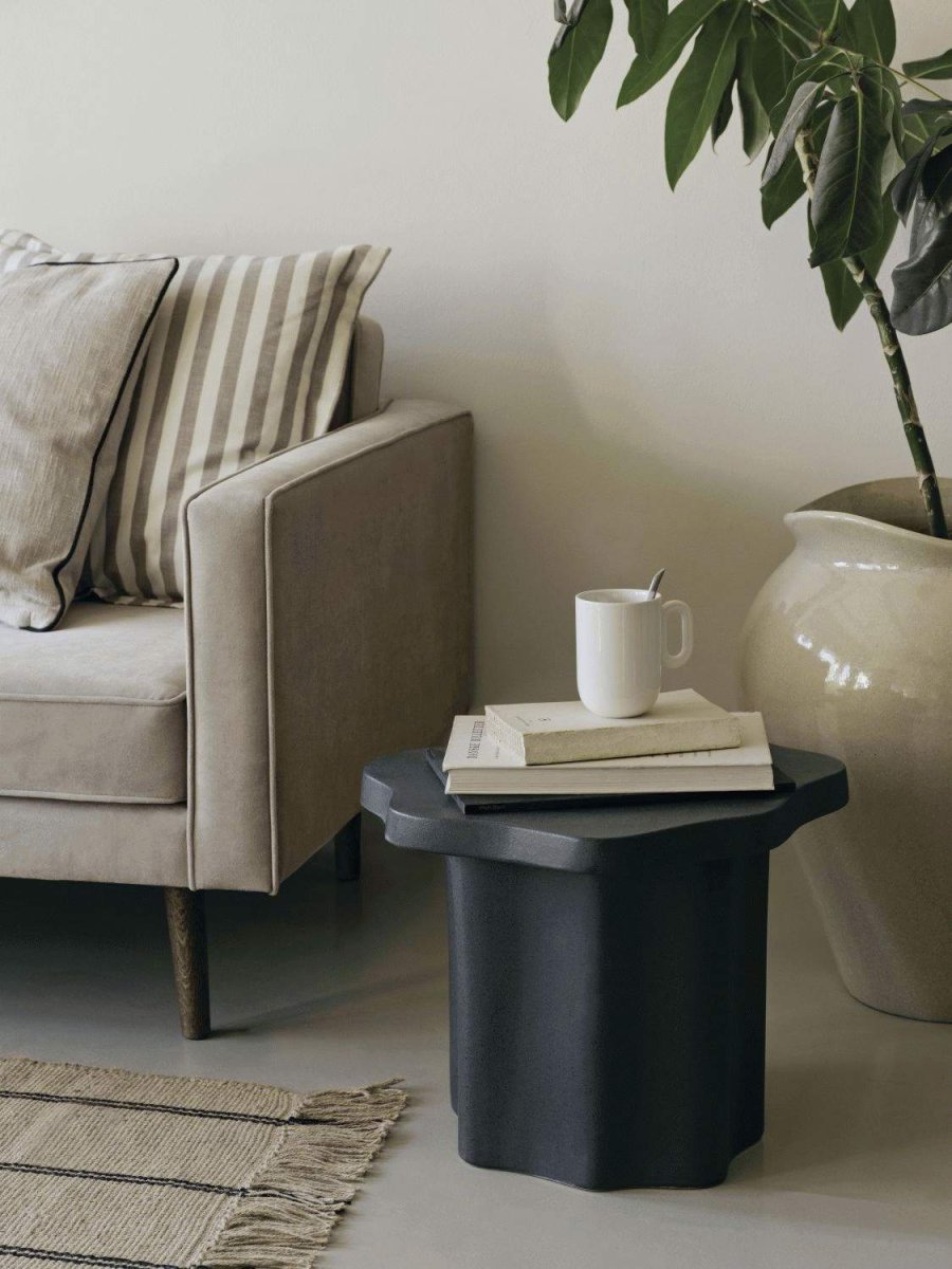 Broste Copenhagen Sonja Beistelltisch H36 cm, Schwarz