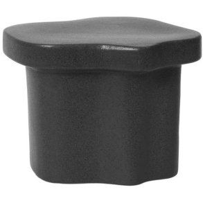 Broste Copenhagen Sonja Sockel H18 cm, Schwarz