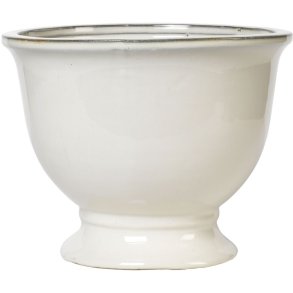 Broste Copenhagen Annabella Blumentopf H19 cm, Cream