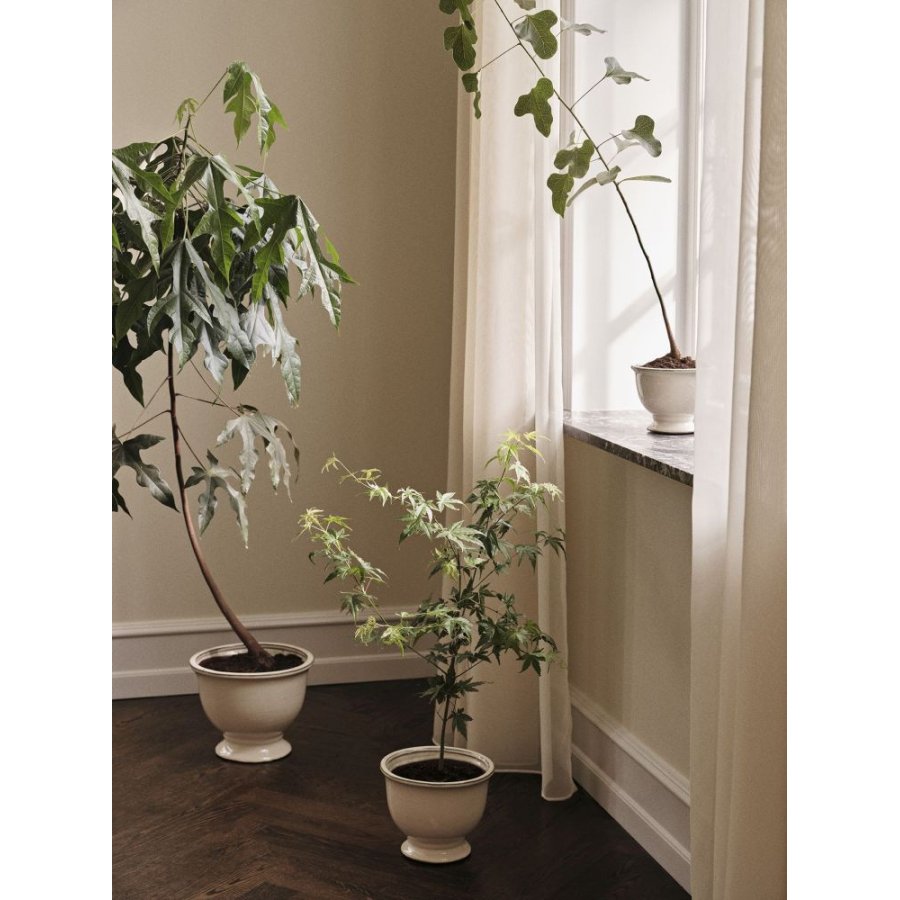Broste Copenhagen Annabella Urtepotte H15,5 cm, Cream