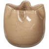 Broste Copenhagen Esther Vase/Kerzenstnder H9,5 cm, Light Sand