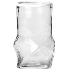 Broste Copenhagen Ellen Vase H22 cm, Klar/Wei