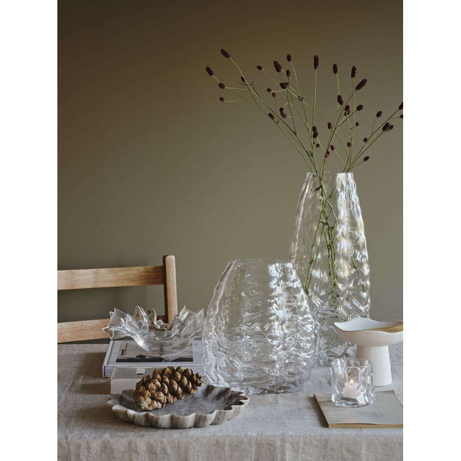 Broste Copenhagen Milla Vase H41 cm, Klar