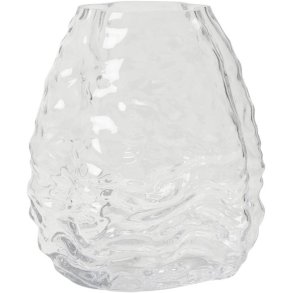 Broste Copenhagen Milla Vase H25 cm, Klar