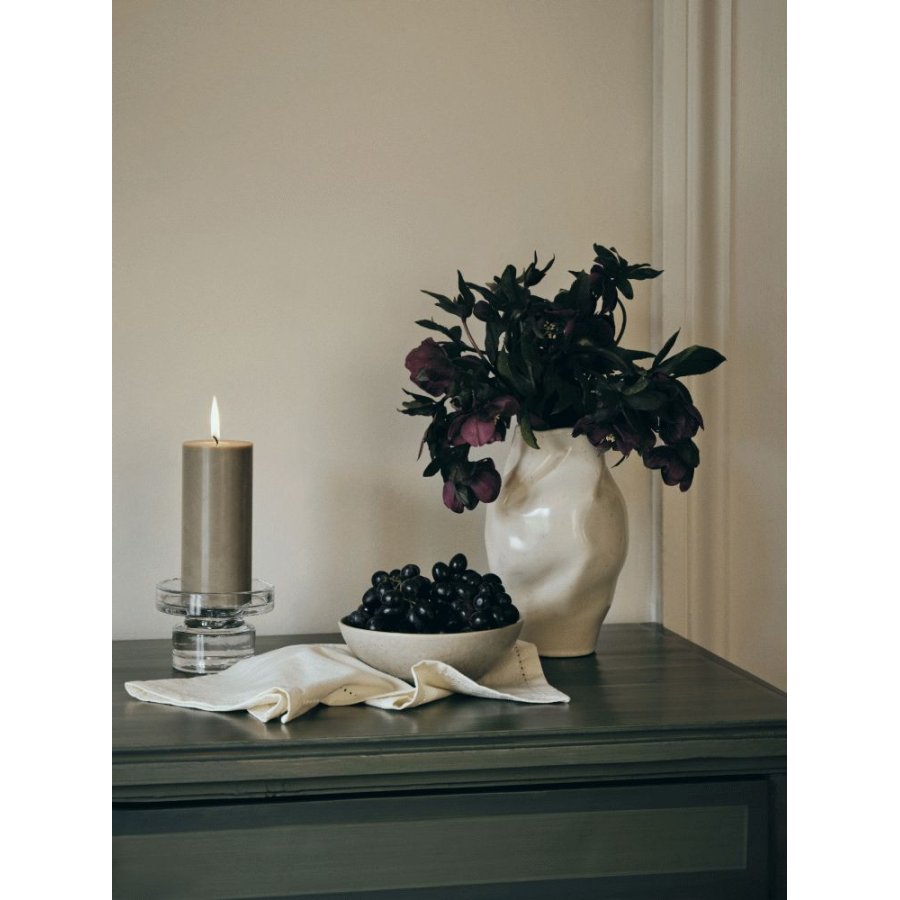 Broste Copenhagen Petra Kerzenhalter H8cm, Klar