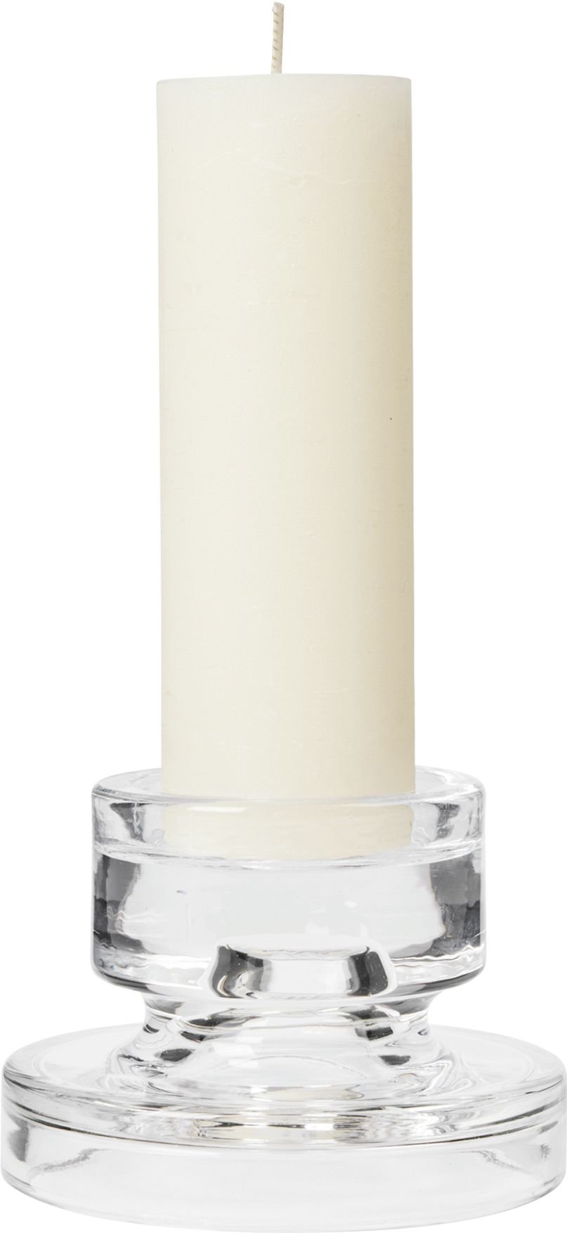 Broste Copenhagen Petra Kerzenhalter H8cm, Klar