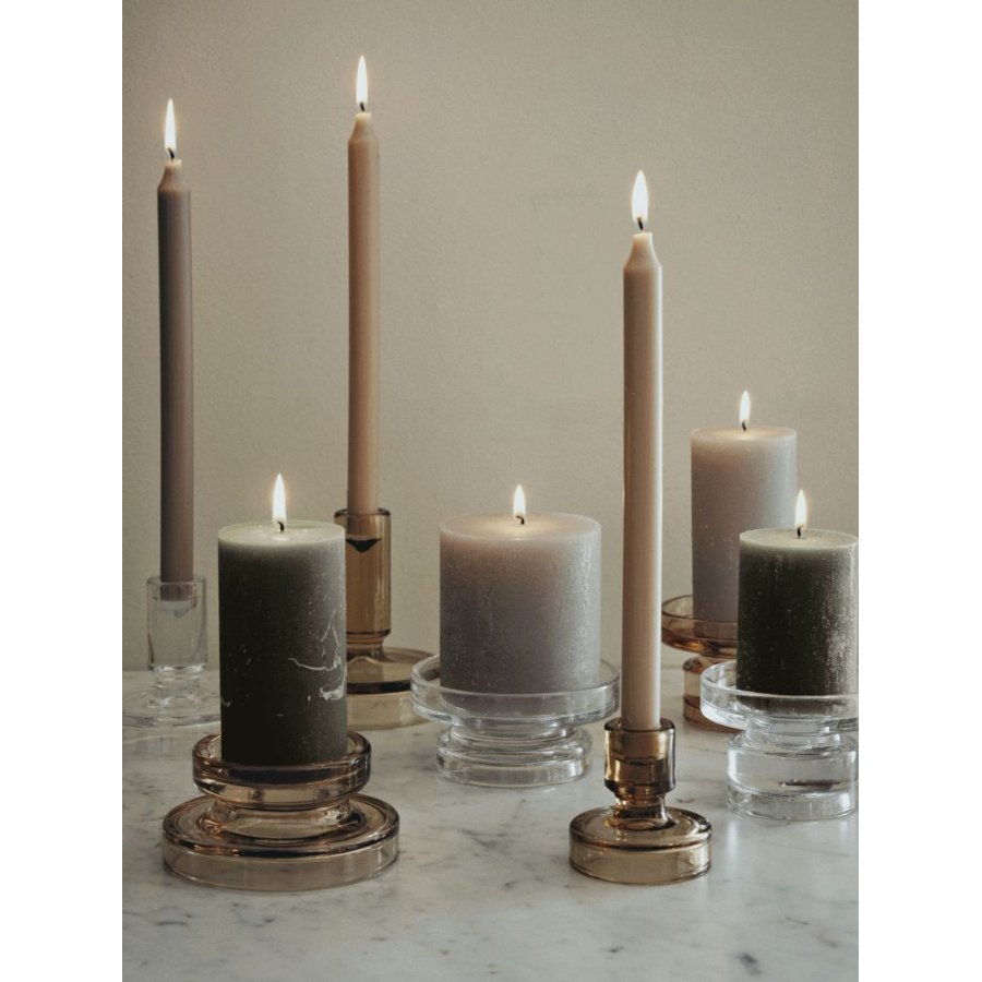 Broste Copenhagen Petra Kerzenhalter H6,5cm, Braun