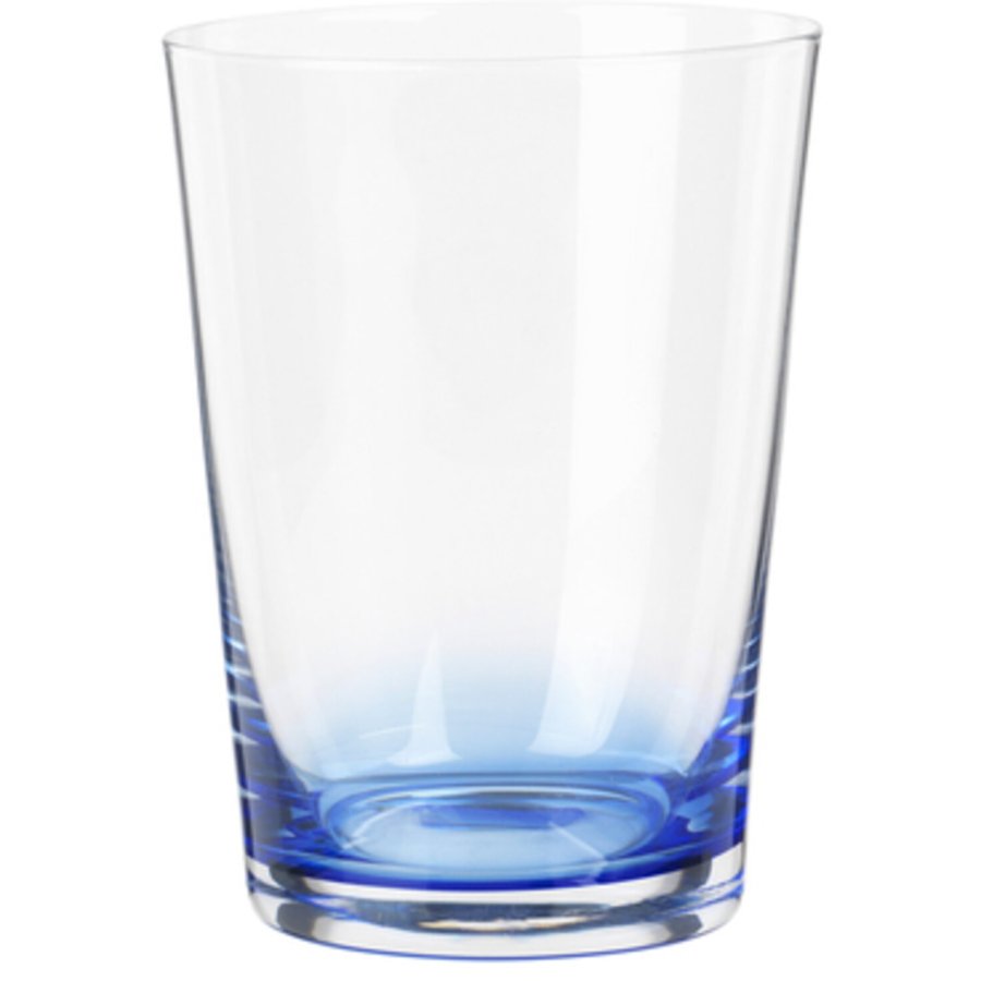 Broste Copenhagen Hue Trinkglas 30 cl, Blau