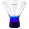 Broste Copenhagen Konus Cocktailglas 10 cl, Intense Blue