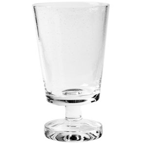Broste Copenhagen Bubble Rdvinsglas 25 cl, Klar