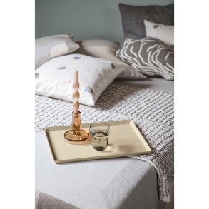 Broste Copenhagen Petra Lysestage H14 cm, Indian Tan