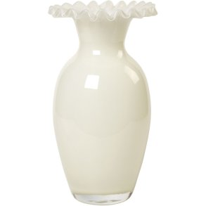 Broste Copenhagen Jasmin Vase H28 cm, Off White