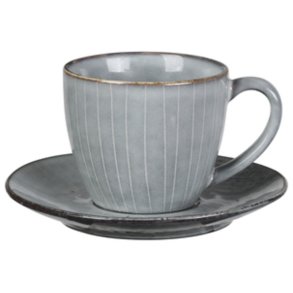 Broste Copenhagen Nordic Sea Kop m. Underkop 15 cl, Soft Blue