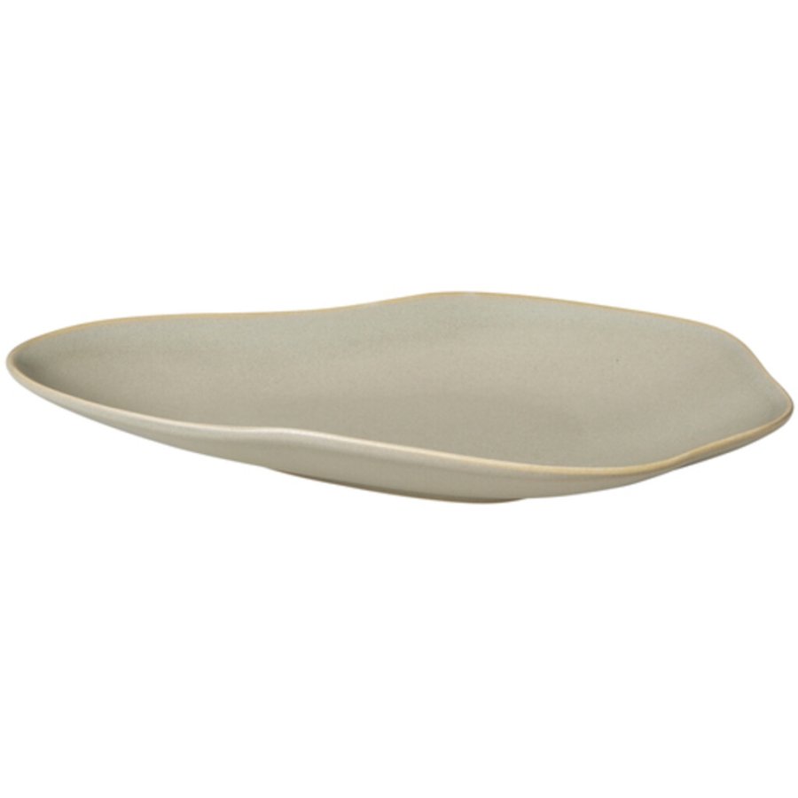 Broste Copenhagen Limfjord Teller 24 cm, Light Grey