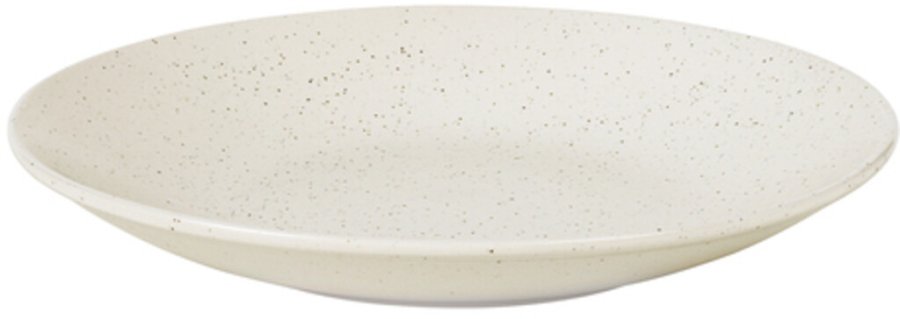 Broste Copenhagen Nordic Vanilla Nudelteller 29 cm, Cream w. Grains