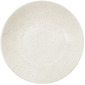 Broste Copenhagen Nordic Vanilla Pastateller 29 cm, Cream w. Grains