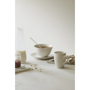 Broste Copenhagen Nordic Vanilla Krus 40 cl, Cream w. Grains